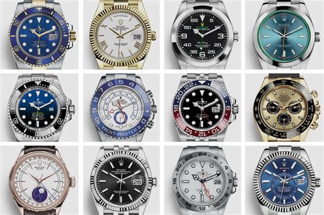 list all rolex watch models|rolex watch list of models.